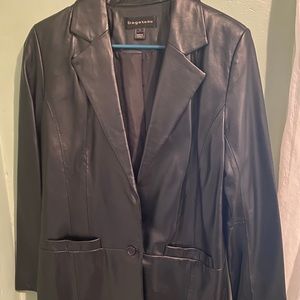Bagatelle leather blazer